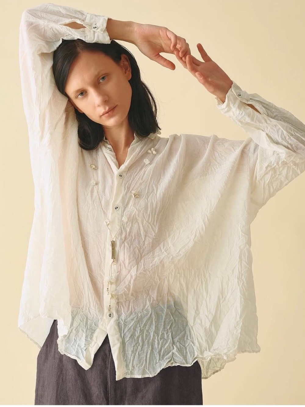 Pas De Calais lawn blouse